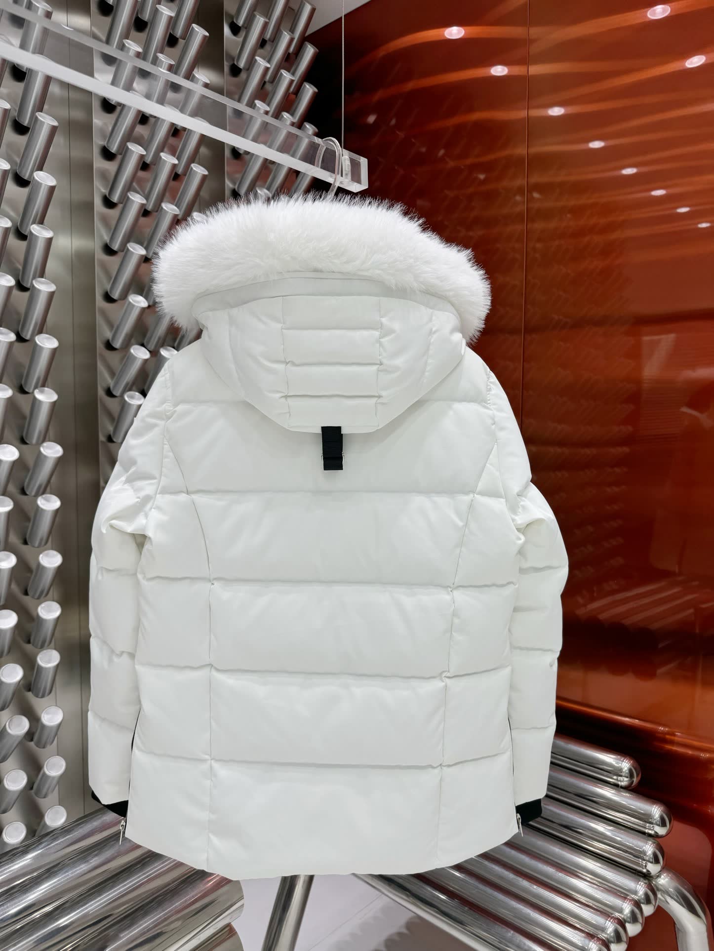 Moose Knuckles Hooded Down Puffer Jacket